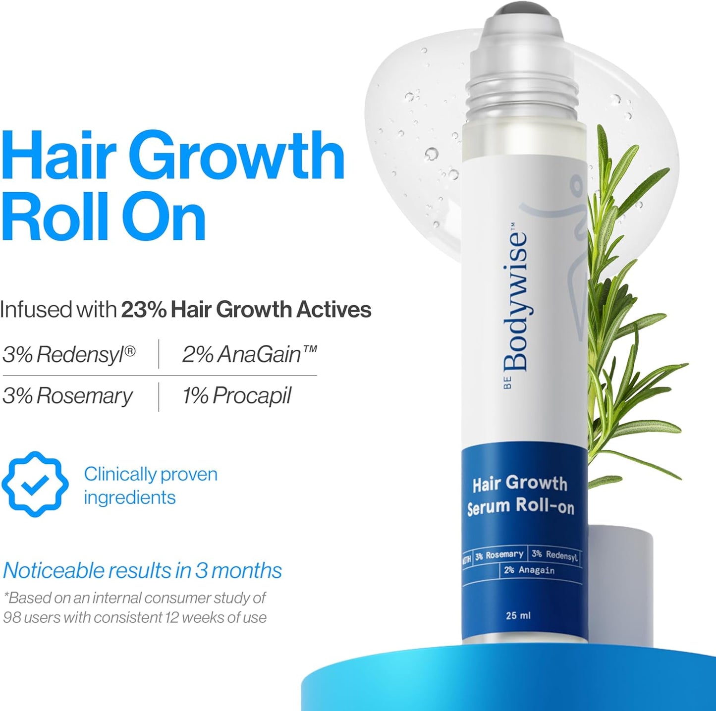 Roll-On Hair Growth Serum