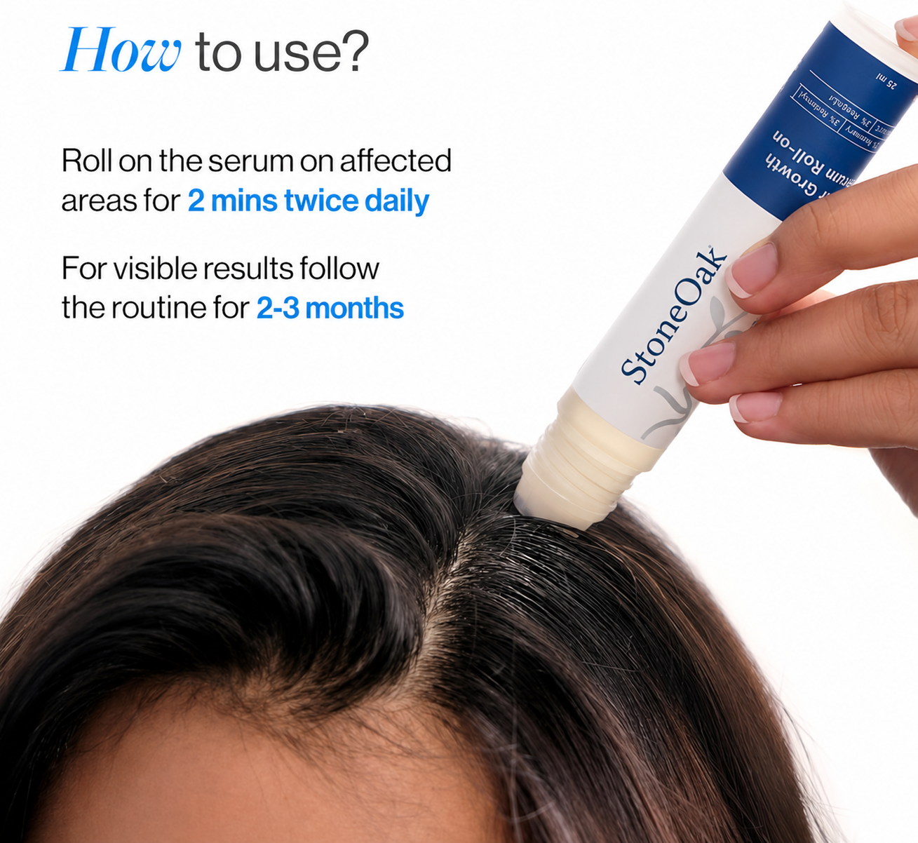 StoneOak's Root Nourish Roll-On Serum